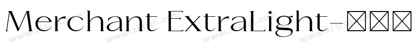Merchant ExtraLight字体转换